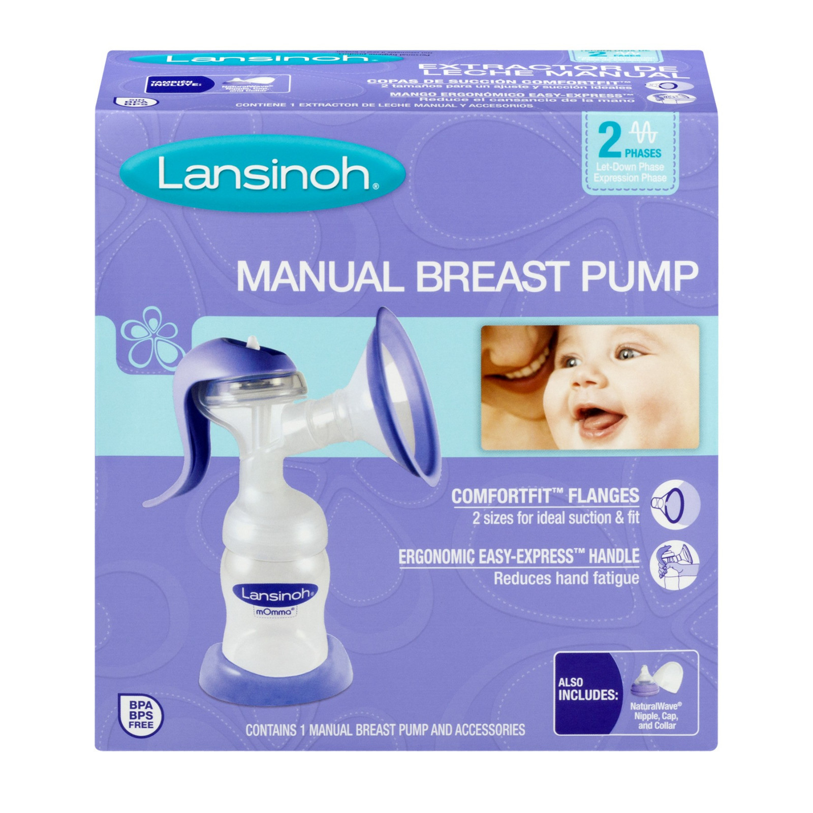 Lansinoh® Manual Breast Pump