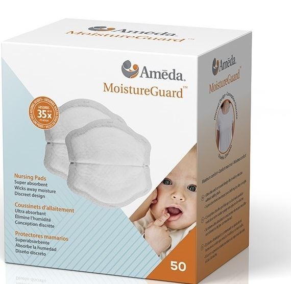 Ameda MoistureGuard Disposable Nursing Pads, 50 Count (25 pairs) - Ameda  Direct