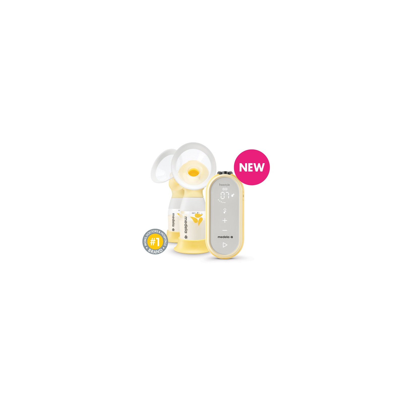 New Sealed Medela Freestyle Flex BreastPump Electric 24-21 breast closed system 