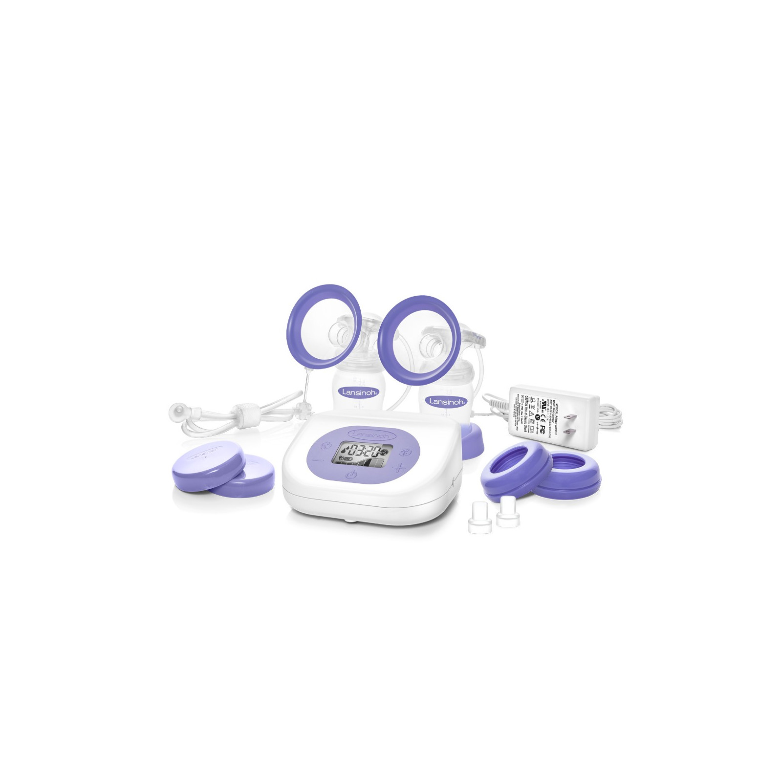Lansinoh Breast Pump Car Adapter for Electric Breast Pumps