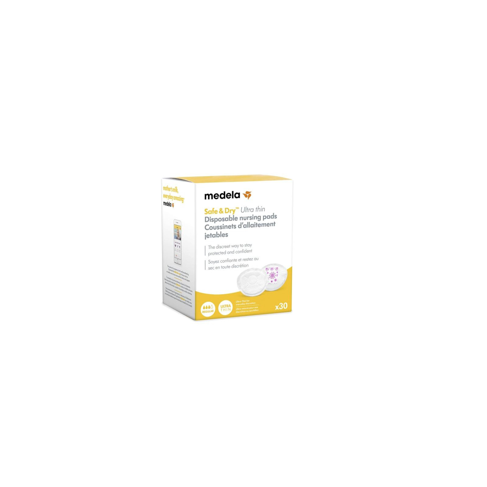 Medela Safe and Dry Ultra Thin Disposable Nursing Pads (120 count)