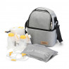 Medela Double Electric Breast Pump with CoolCarry Breastpump Bag