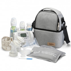 Dr. Brown's Double Electric Breast Pump with CoolCarry Breastpump Bag