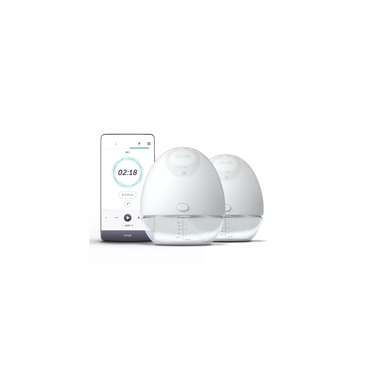 Elvie Double Electric Wearable Smart Breast pump for Sale in