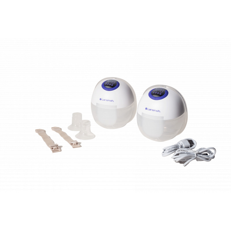Lansinoh Discreet Duo Wearable Breast Pump Amedsupplies com Lansinoh Discreet Duo Wearable Breast Pump Amedsupplies com