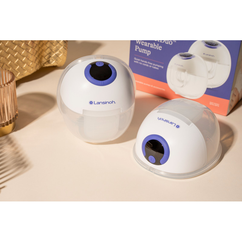 Lansinoh Discreet Duo Wearable Breast Pump Amedsupplies com Lansinoh Discreet Duo Wearable Breast Pump Amedsupplies com