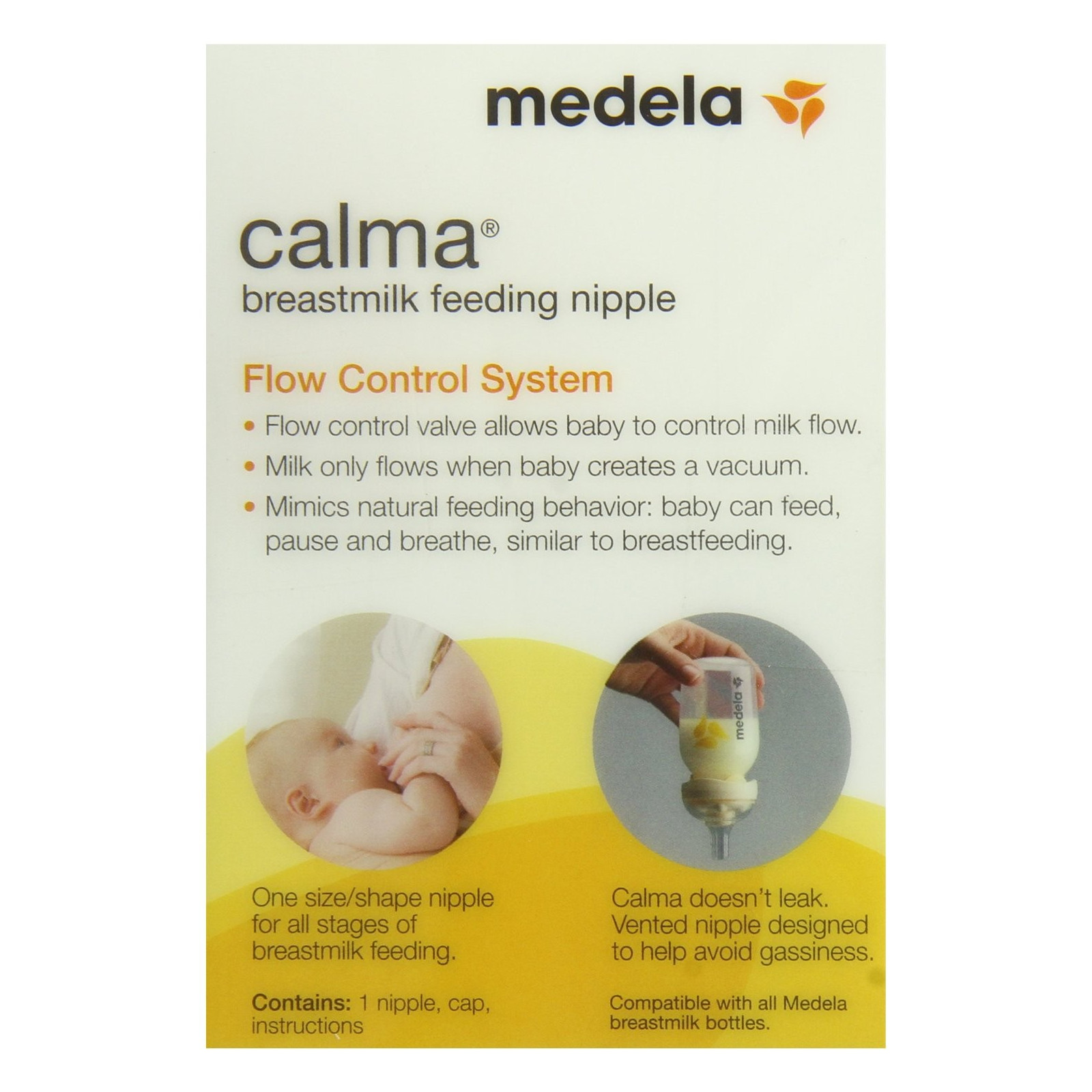 Medela Calma Breastmilk Feeding Nipple