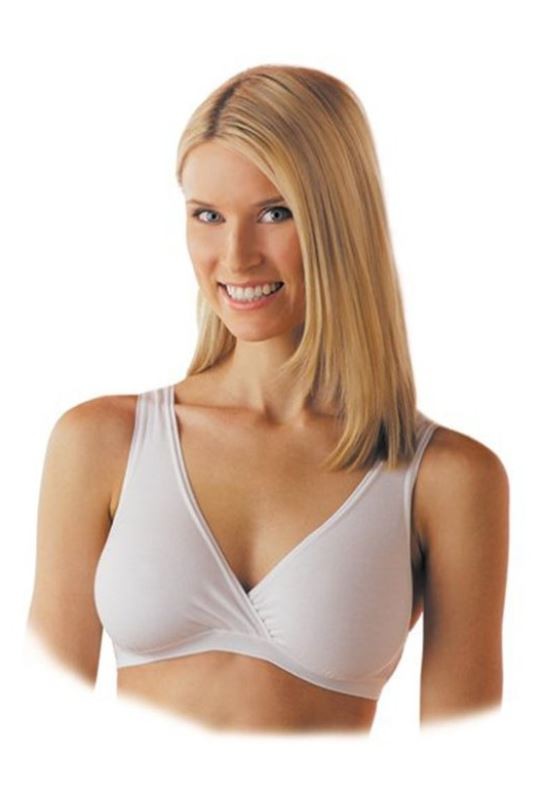 Medela Women's Sleep Bra - Seamless bra with stretch fabric, for  comfortable support as you sleep during and after pregnancy : :  Fashion
