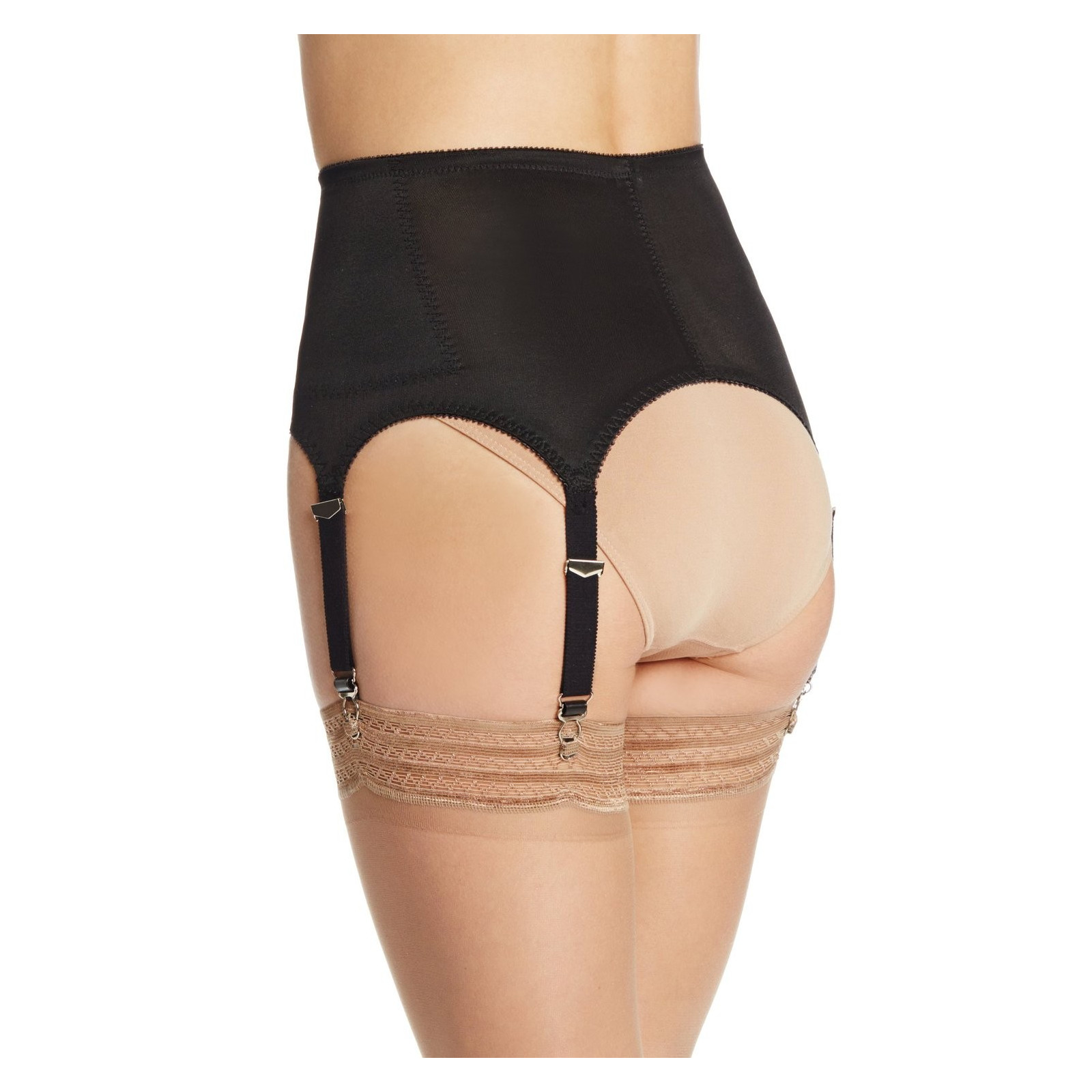 Lace Suspender Belt Six Strap - The Big Tights Company