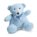 Adorable 8" Blue Knit Bear 